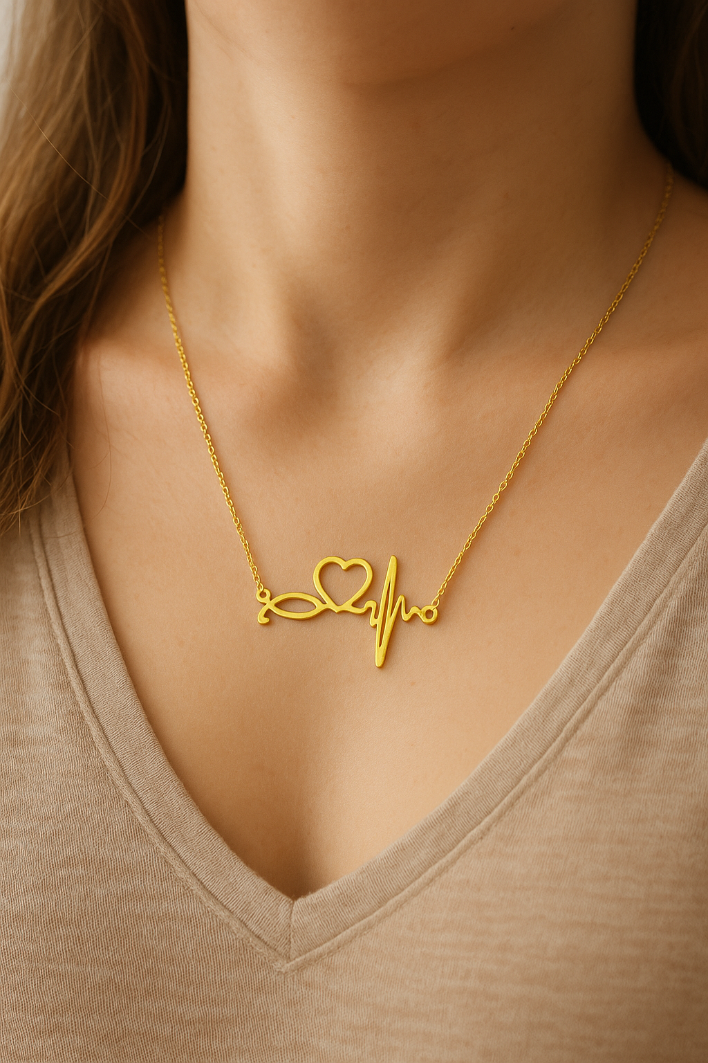 Retterherz - Kette Gold