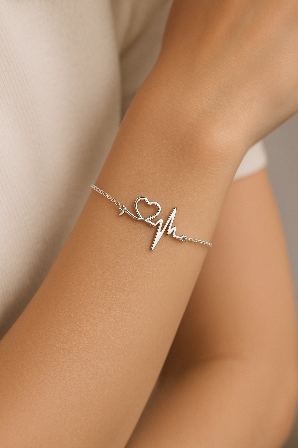 Retterherzen - Armband Silber