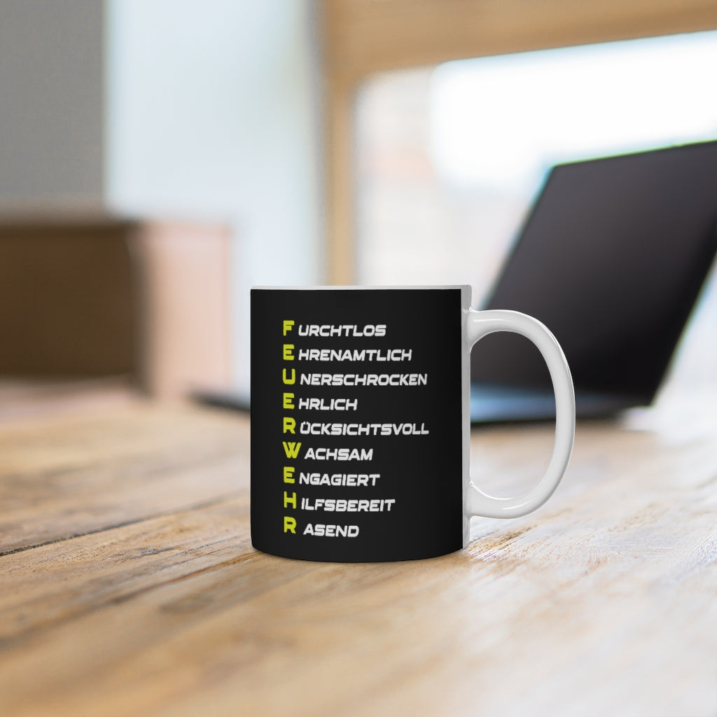 Feuerwehr - Tasse - Retterherzen