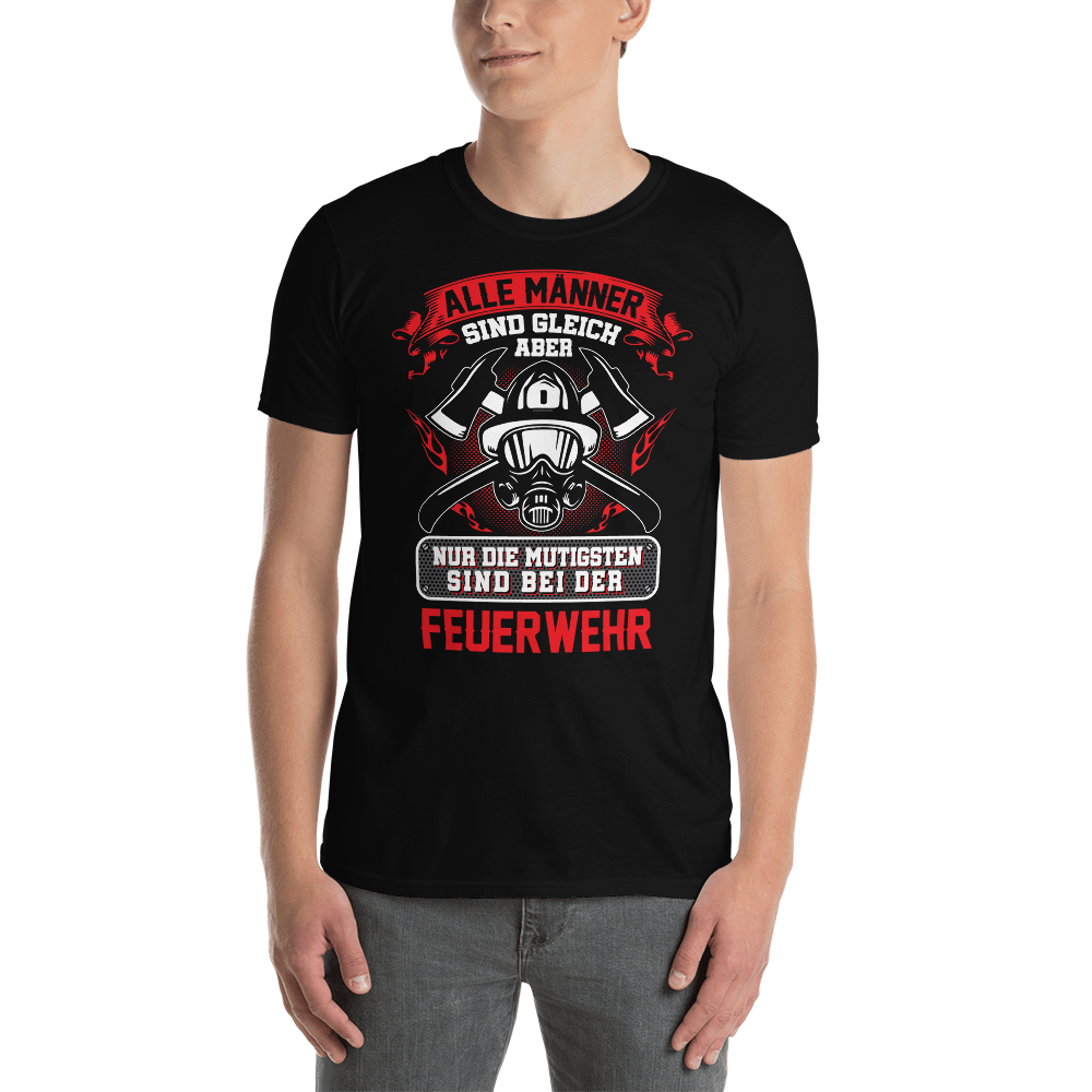 Die besten sind bei Feuerwehr - Shirt - Retterherzen