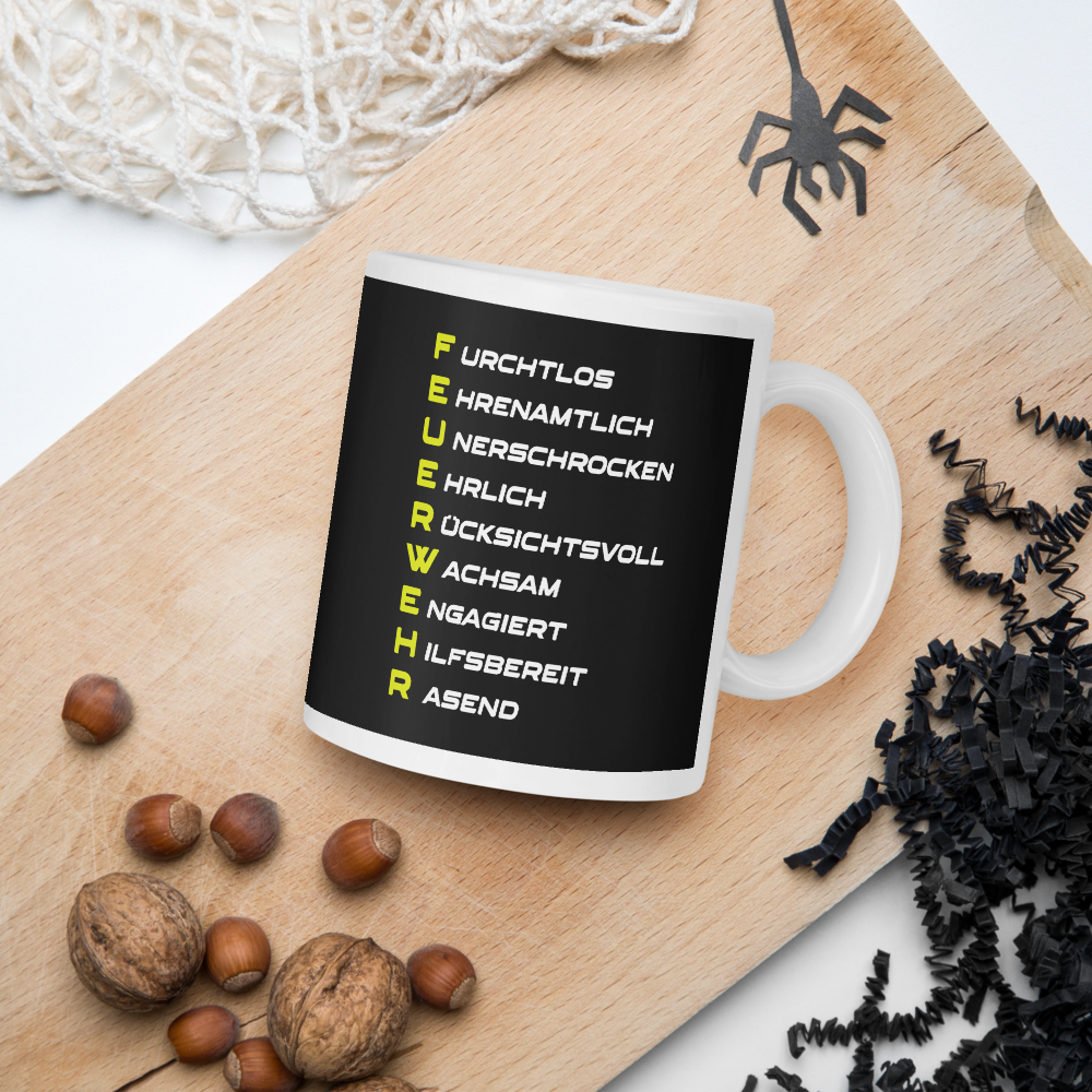 Feuerwehr - Tasse - Retterherzen