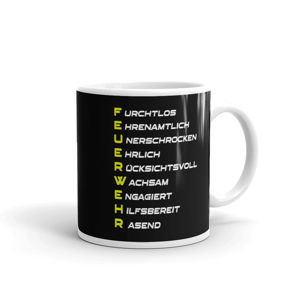 Feuerwehr - Tasse - Retterherzen