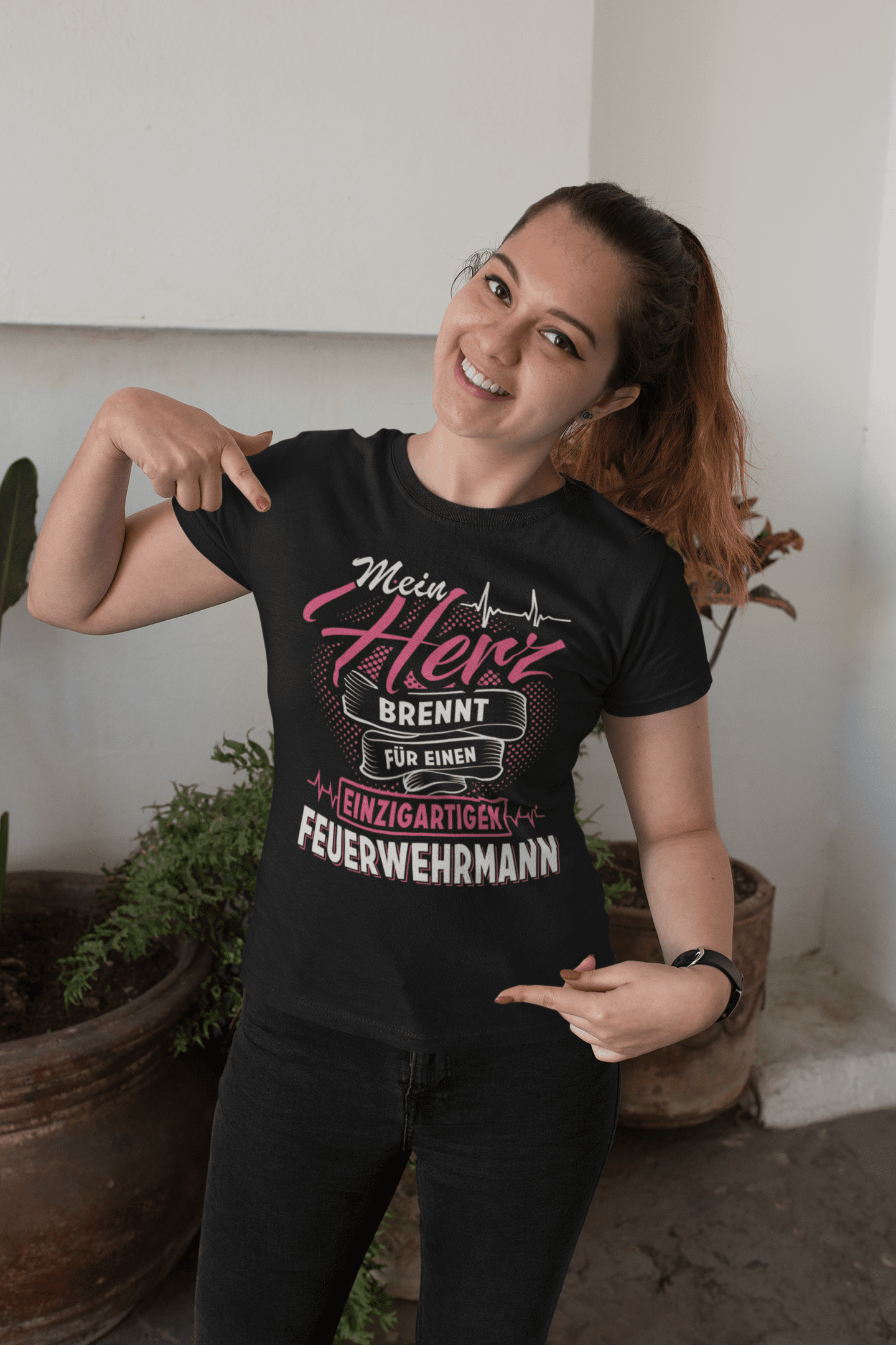 Mein Herz brennt - Shirt - Retterherzen