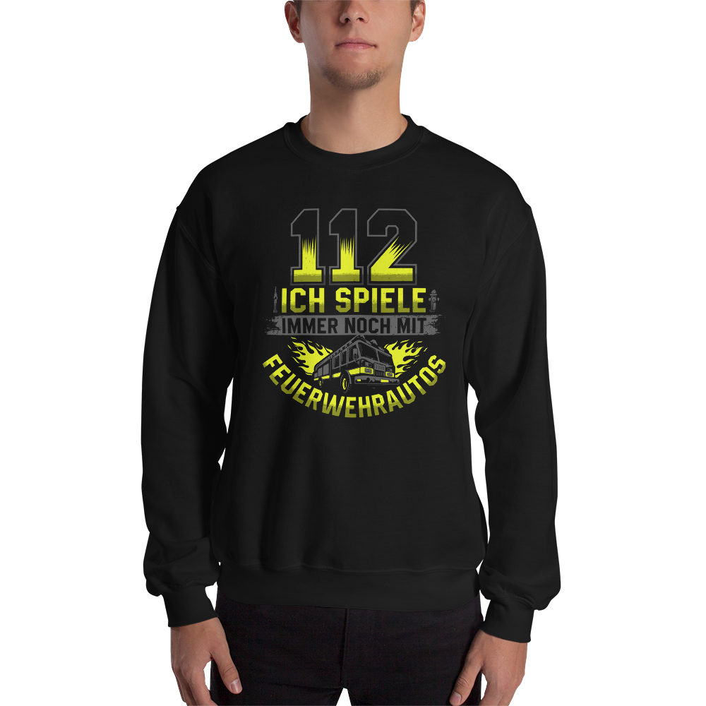 Feuerwehrauto - Sweathshirt - Retterherzen