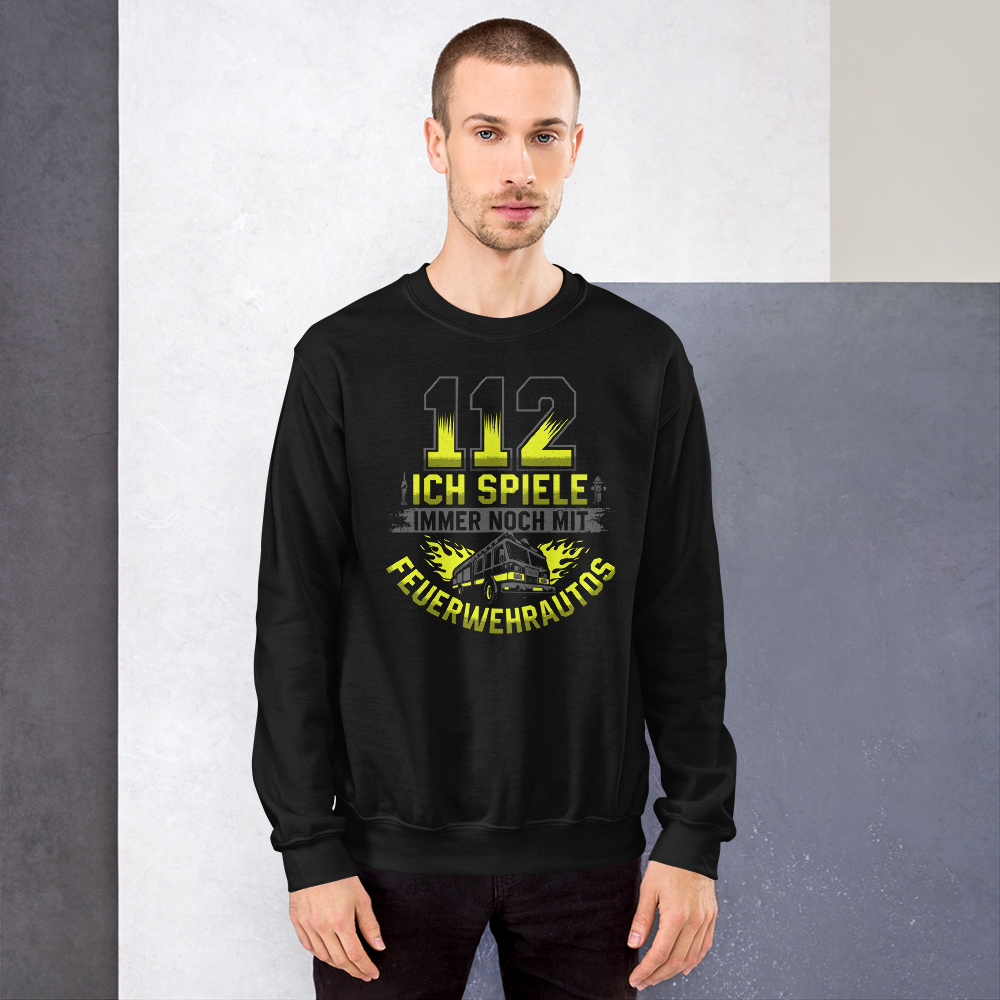 Feuerwehrauto - Sweathshirt - Retterherzen